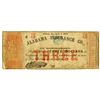 Image 1 : Alabama Insurance Co. of Montgomery, 1862 $3 Banknote