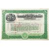 Image 1 : Kirby Lumber Co. ca.1915 Specimen Cardboard Circular Scrip Note for $1, and 1902 I/C Stock Certifica