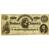Image 1 : C.S.A., 1862, $100, T-49 Issued Banknote.