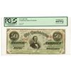 Image 1 : C.S.A., 1863, $50, T-57, PCGS EF 40 PPQ, Low Serial Number 1380.