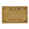 Image 1 : Monaco Casino, 1909 Casino Pass
