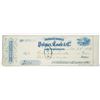 Image 1 : Banking House of Palmer, Cook & Co. 1852 Issued California Gold Rush Era Check