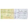 Image 1 : Lawrenceburgh Bank and National Bank, ca. 1857-1867 Issued and Cancelled Exchange Checks.