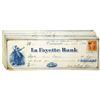Image 1 : Little Miami Railroad, La Fayette Bank Issued Check Assortment, 1870