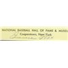 Image 3 : Jimmie Foxx Autographed Yellow Hall of Fame Postcard Signed on the Front. PSA/DNA Encapsulated and G