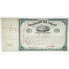 Image 1 : Standard Oil Trust 1882 I/C Stock Certificate #498 Signed by John D. Rockefeller, Henry M. Flagler, 