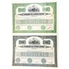 Image 1 : Seaboard-All Florida Railway, 1925 & 1926 Specimen Bond Pair.
