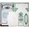 Image 1 : Atchison, Topeka and Santa Fe Railroad Co. 1892 Unique Production Proof Trio