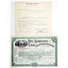 Image 1 : Mahoning Coal Rail Road Co. 1926 Stock Certificate Issued to William H. Vanderbilt, Signature Includ