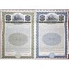 Image 1 : Oregon-Washington Railroad & Navigation Co. 1911 "Series B" Specimen Bond Pair