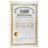 Image 1 : Salt Lake & Fort Douglass Railway Co. 1884 I/U Bond Signed by Brigham Young's Son John  as president