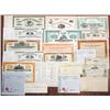 Image 1 : Group of Railroad Stock Certificates, Bonds, and Ephemera