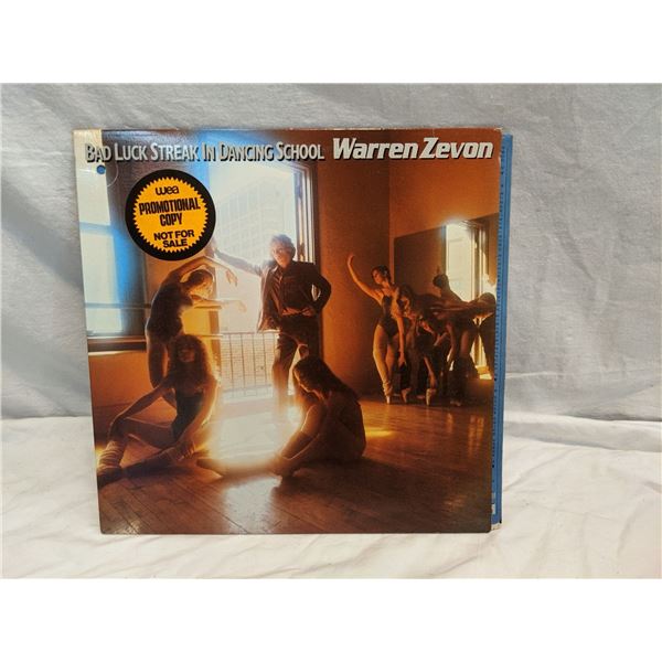 Warren Zevon (Promotional copy)