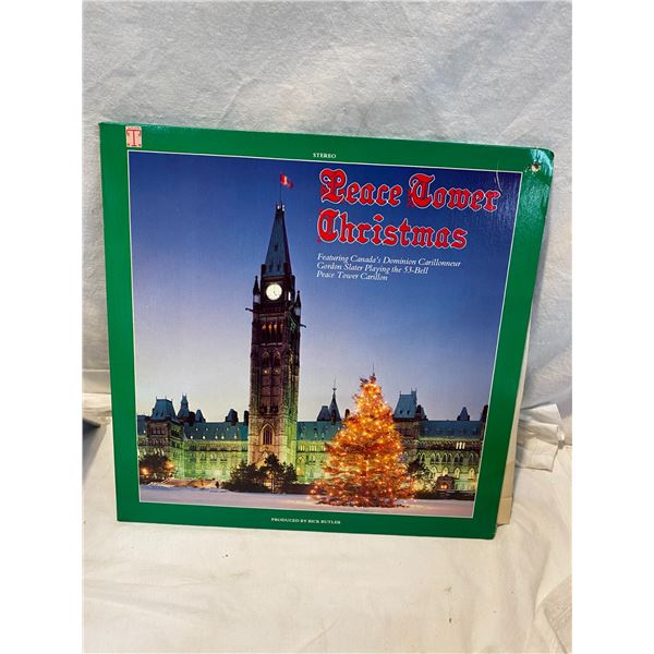 Peace tower Christmas