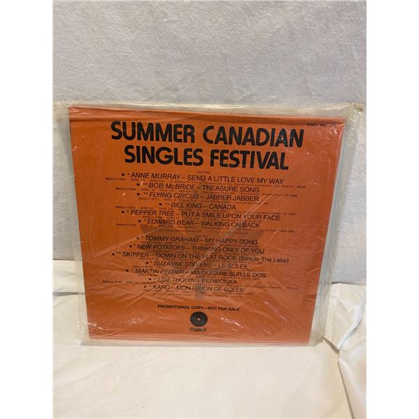 Summer Canadian singles Festival