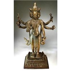 VISHNU OR BRAHMA - NEPAL 17-18th Cent. #1790610