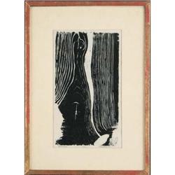 Woodblock print  ?Wood grain? 1/10 by Toramo #1815524