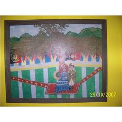 Haitian Painting by Master Seneque Obin #1815691