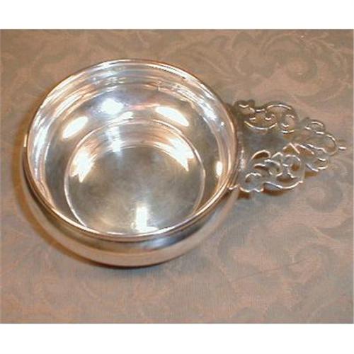 Preisner Sterling Porringer Pierced Handle 1826444