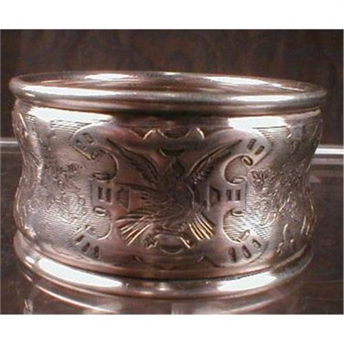GERMAN Silver NAPKIN Ring ALPACA Berndorf 1826468