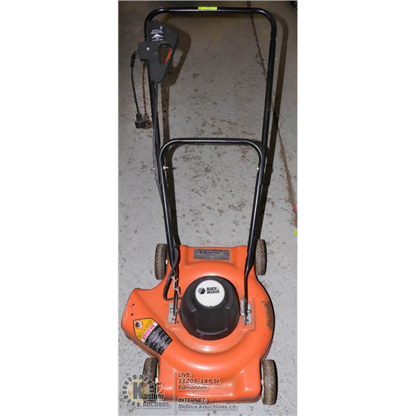 14" BLACK & DECKER ELECTRIC LAWN MOWER