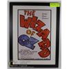 Image 1 : FRAMED WIZARD OF OZ POSTER 12 X 16 MOVIE POSTER PRINT