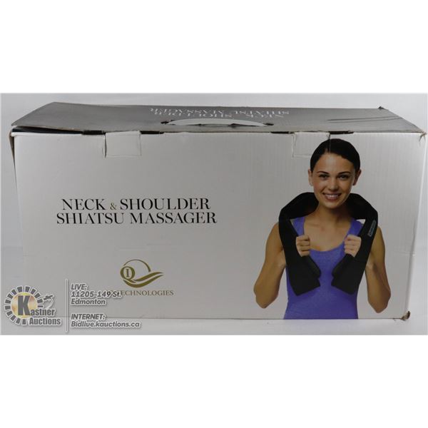 NECK AND SHOULDER SHIATSU MASSAGER