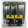 Image 1 : SEALED ITEMS 3 STANLEY DOOR SLOT MAIL BOXES W/2 ROUND POCKET DOOR PULLS