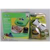 Image 1 : SESAME STREET SANDWICH MAKER (UNUSED) W/SEALED AS SEEN ON TV VEGGETTI SPIRAL VEGETABLE CUTTER