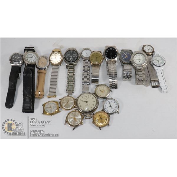 FLAT OF WATCHES