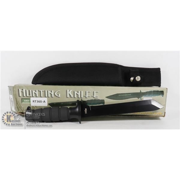NEW 440 STAINLESS STEEL HUNTING KNIFE