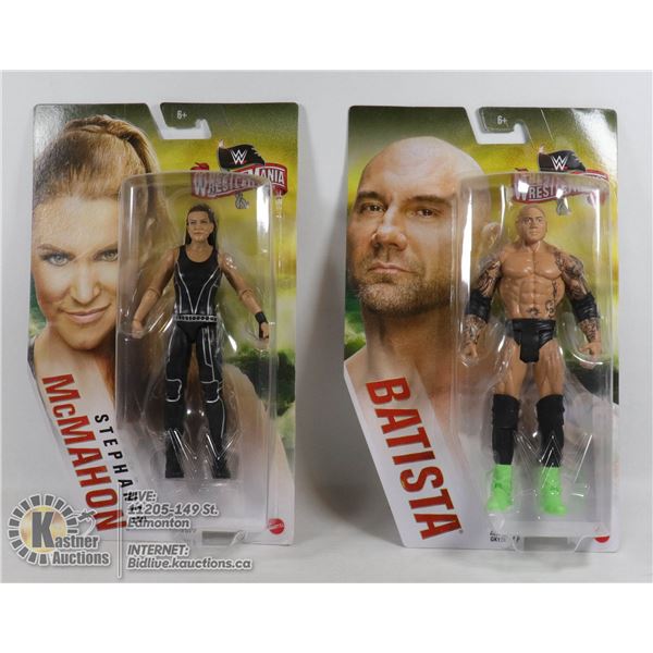 2 COLLECTIBLE WWE FIGURES