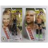 Image 1 : 2 COLLECTIBLE WWE FIGURES
