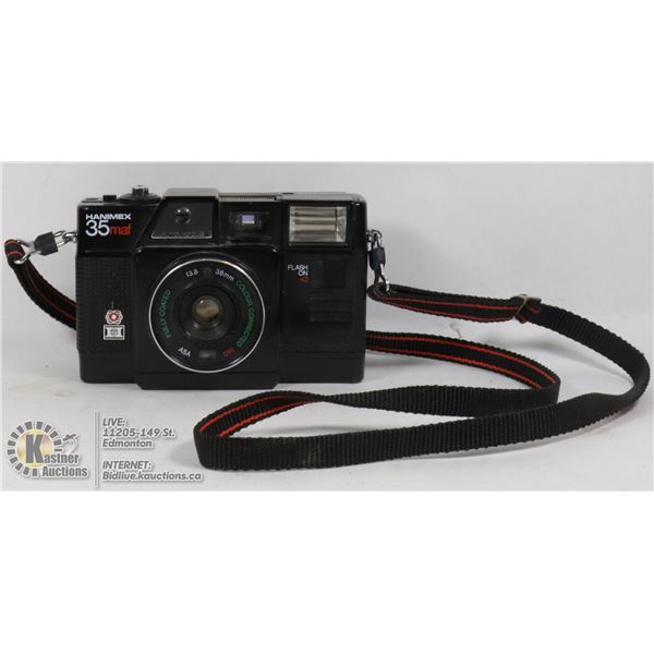 VTG HANIMEX  35 MAF CAMERA WITH FLASH CAMERA & FLASH WORK