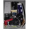 Image 1 : BOX OF OLD ELECTRONIC INCLUDING CB RADIO