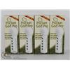 Image 1 : SET OF 4 NEW POCKET GOLF VOICE RECORDERS EACH IS SEALED AND COMES WITH AAA BATTERIES