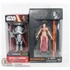 Image 1 : LOT OF STAR WARS COLLECTIBLES INCLUDES PRINCESS LEIA  FIGURE