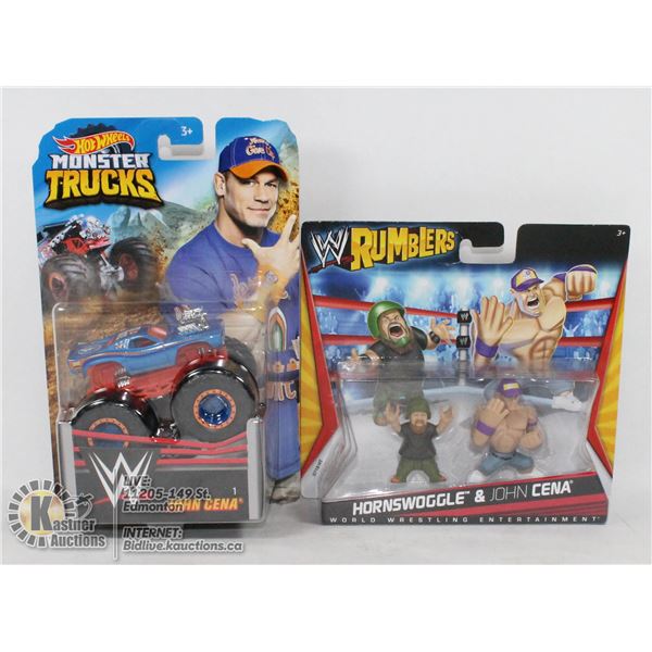 JOHN CENA COLLECTOR FIGURE LOT