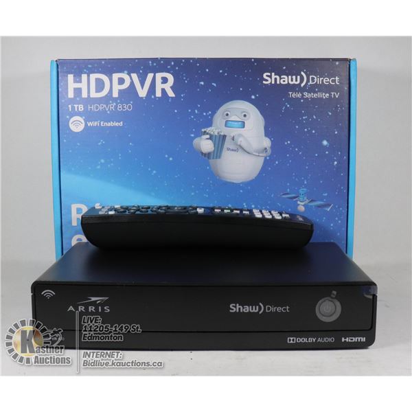 NEW SHAW HD RECEIVERS WIFI ENABLED.