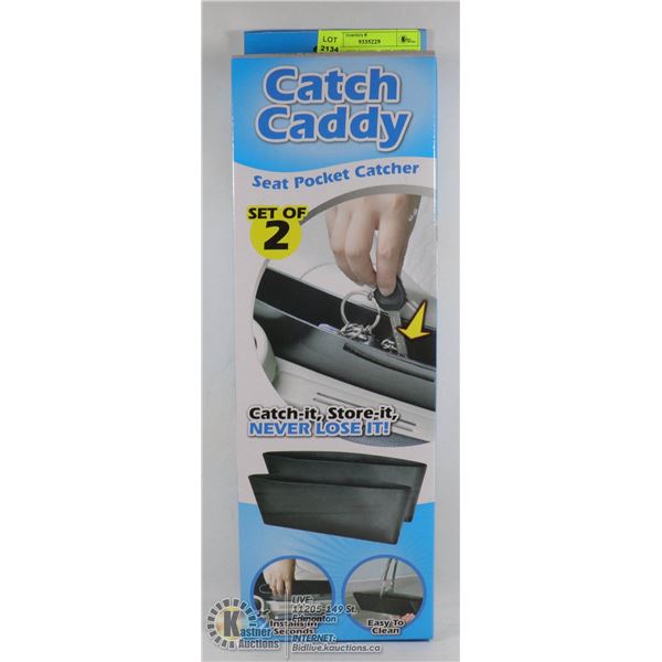 NEW CATCH CADDY - SITS BETWEEN SEAT & CONSOLE