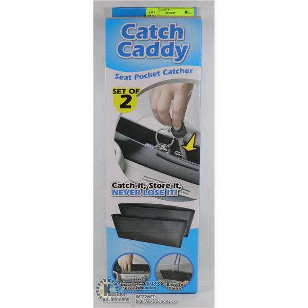 NEW CATCH CADDY - SITS BETWEEN SEAT & CONSOLE