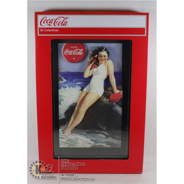 RETRO 3D COCA-COLA COLLECTIBLE