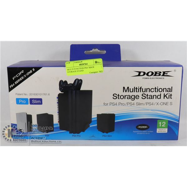 MULTI FUNCTION PS4/ XBOX STORAGE STAND