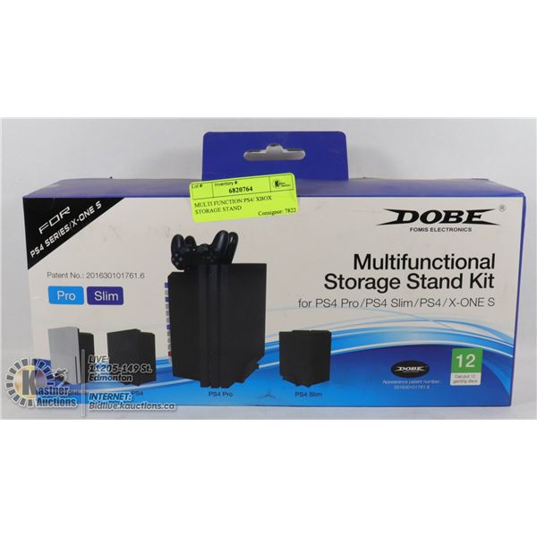 MULTI FUNCTION PS4/ XBOX STORAGE STAND