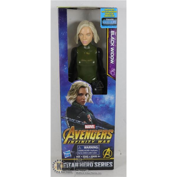 MARVEL AVENGERS INFINITY WAR BLACK WIDOW FIGURE