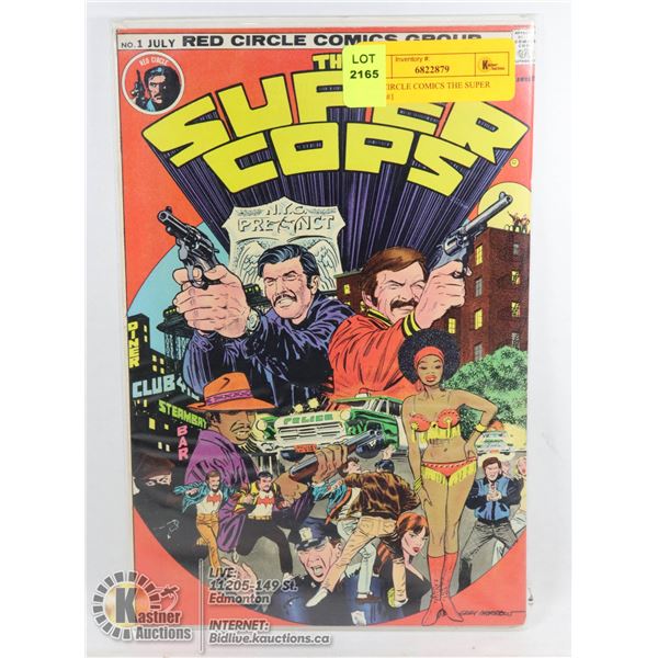 RED CIRCLE COMICS THE SUPER COPS #1