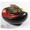 Image 1 : 1950'S POTTERY LIGHTER RED BLACK DESIGN