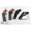 Image 1 : LOT OF 4 NEW MINI REVOLVER KNIVES