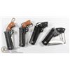 Image 1 : LOT OF 4 NEW MINI REVOLVER KNIVES