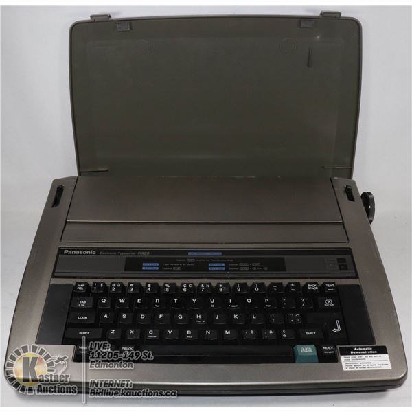 PANASONIC ELECTRONIC TYPEWRITER R320
